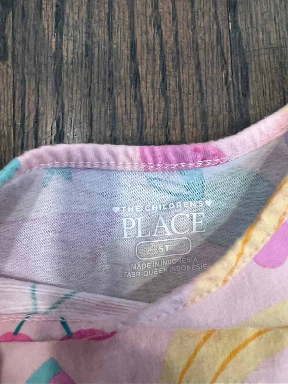 The Children's Place Pink, Mint & Pastel Fruit Print Tank Trio